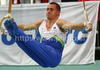 Gregor Saksida of Slovenia performing during 6th Artistic gymnastics World Cup in Maribor, Slovenia. First day of traditional 43rd Salamun memorial which also counts as Artistic gymnastics World cup was held in Maribor, Slovenia on Saturday, 8th of May 2010.
