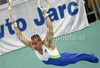 Gregor Saksida of Slovenia performing during 6th Artistic gymnastics World Cup in Maribor, Slovenia. First day of traditional 43rd Salamun memorial which also counts as Artistic gymnastics World cup was held in Maribor, Slovenia on Saturday, 8th of May 2010.
