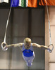 Second placed Markku Vahtila of Finland during competition on rings of Artistic gymnastics World Challenge Cup Ljubljana 2013, which was held on Saturday, 27th of April 2013 in Tivoli Arena in Ljubljana, Slovenia
