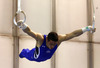 Third placed Alexander Naddour of USA during competition on rings of Artistic gymnastics World Challenge Cup Ljubljana 2013, which was held on Saturday, 27th of April 2013 in Tivoli Arena in Ljubljana, Slovenia
