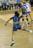 Tatjana Oder (no.17) of Krim scoring during match of 1/8 finals match of Women Handball Cup Winners cup. Match between RK Krim, Ljubljana, Slovenia, and RK Lokomotiva Zagreb, Croatia was played on 9th of February 2008 in Tivoli Arena in Ljubljana, Slovenia. Match ended with victory of RK Krim, who defeated RK Lokomotiva Zagreb 31:25.
