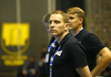 Head coach of Switzerland, Michael Suter during EHF European championships qualifications match between Slovenia and Switzerland. EHF European championships qualifications match between Slovenia and Switzerland was played on Wednesday, 2nd of November 2016 in Rdeca dvorana in Velenje, Slovenia.
