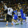Ron Delhees of Switzerland during EHF European championships qualifications match between Slovenia and Switzerland. EHF European championships qualifications match between Slovenia and Switzerland was played on Wednesday, 2nd of November 2016 in Rdeca dvorana in Velenje, Slovenia.

