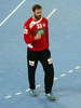 Goalie Andreas Wolff of Germany during EHF European championships qualifications match between Slovenia and Germany. EHF European championships qualifications match between Slovenia and Germany was played on Wednesday, 3rd of May 2017 in Stozice arena in Ljubljana, Slovenia.
