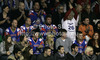 Spectators during match of EIHC Ice hockey tournament between Slovenia and Austria. Match between Slovenia and Austria was held in Ljubljana Hala Tivoli arena, Slovenia, on Saturday, 10th of November 2012.
