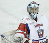 Andrej Hocevar (no.1) of Slovenia during match of EIHC Ice hockey tournament between Slovenia and Austria. Match between Slovenia and Austria was held in Ljubljana Hala Tivoli arena, Slovenia, on Saturday, 10th of November 2012.
