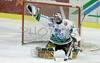 Goalie Alex Westlund (no.30) of ZM Olimpija in action during second half finals match of EBEL League between ZM Olimpija, Ljubljana, Slovenia and EHC Black Wings Linz, Austria. Match was won by ZM Olimpija who defeated EHC Black Wings Linz with 3:2. Match was played in Tivoli Arena in Ljubljana, Slovenia on 28th of February 2008.
