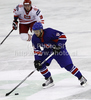 Robert Dowd (no.12) of Great Britain during ice hockey match of IIHF Ice hockey World championships Division I, group B between Great Britain and Poland. Match between Great Britain and Poland of IIHF Ice hockey World championships Division I, group B was held on Friday, 23rd of April 2010 in Ljubljana, Slovenia.
