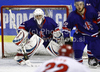 Goalie Stephen Murphy (no.1) of Great Britain during ice hockey match of IIHF Ice hockey World championships Division I, group B between Great Britain and Poland. Match between Great Britain and Poland of IIHF Ice hockey World championships Division I, group B was held on Friday, 23rd of April 2010 in Ljubljana, Slovenia.
