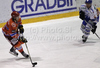 Toni Dahlman of HK Acroni Jesenice (L) during match of EBEL Ice hockey league between HK Acroni Jesenice, Slovenia, and KHL Medvescak Zagreb, Croatia. HK Acroni Jesenice and KHL Medvescak Zagreb was played in Podmezakla hall in Jesenice, Slovenia, on Thursday, 30th of December 2010.
