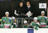 Coach of Tilia Olimpija Hannu Jarvenpaa (L) and assistant coach Andrej Hebar (R) during ice hockey match Summer League Rudi Hiti (Poletna liga Rudi Hiti) 2011 between HDD Tilia Olimpija and HK Acroni Jesenice. Match between HDD Tilia Olimpija and HK Acroni Jesenice was held on Friday, 19th of August 2011 in Bled, Slovenia.
