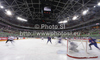Players of Great Britain defending their goal during match of IIHF Ice hockey World championship Division 1 Group A between Austria and Great Britain. Match between Austria and Great Britain of IIHF Ice hockey World championship Division 1 Group A was held in Stozice Arena in Ljubljana, Slovenia, on Monday, 16th of April 2012.
