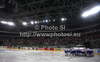 Players of Slovenia are gathered around their goalie Robert Kristan (no.30) of Slovenia before start of the match of IIHF Ice hockey World championship Division 1 Group A between Slovenia and Hungary. Match between Slovenia and Hungary of IIHF Ice hockey World championship Division 1 Group A was held in Stozice Arena in Ljubljana, Slovenia, on Wednesday, 18th of April 2012.
