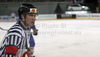 Referee Aleksi Rantala of Finland during match of IIHF Ice hockey World championship Division 1 Group A between Slovenia and Ukrain. Match between Slovenia and Ukrain of IIHF Ice hockey World championship Division 1 Group A was held in Stozice Arena in Ljubljana, Slovenia, on Thursday, 19th of April 2012.
