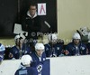 Hannu Jarvenpaa coach of VSV Villach during match of Rudi Hiti Ice hockey Summer league 2012 between Stavanger Oilers, Norway, and VSV Villach, Austria. Match between Stavanger Oilers and VSV Villach was held in Bled Ice Arena in Bled, Slovenia, on Friday, 17th of August 2012.
