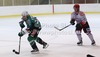 Erik Pance of HDD Telemach Olimpija (L) during match of Rudi Hiti Ice hockey Summer league 2012 between HK Acroni Jesenice and HDD Telemach Olimpija. Match between HK Acroni Jesenice and HDD Telemach Olimpija was held in Bled Ice Arena in Bled, Slovenia, on Friday, 17th of August 2012.
