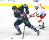 Matt Anderson (no.29) of KHL Medvescak Zagreb (L) and Topi Jaakola (no.6) of Jokerit Helsinki (R) during match of Ice hockey KHL, Kontinental Hockey League, between KHL Medvescak Zagreb and Jokerit Helsinki. KHL ice hokey match between KHL Medvescak Zagreb, Croatia, and Jokerit Helsinki, Finland, was played in Dom Sportova Arena in Zagreb, Croatia, on Saturday, 22nd of November 2014.
