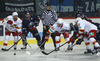 Linus Omark (no.67) of Jokerit Helsinki, Petr Koukal (no.42) of Jokerit Helsinki, Steve Moses (no.12) of Jokerit Helsinki during match of Ice hockey KHL, Kontinental Hockey League, between KHL Medvescak Zagreb and Jokerit Helsinki. KHL ice hokey match between KHL Medvescak Zagreb, Croatia, and Jokerit Helsinki, Finland, was played in Dom Sportova Arena in Zagreb, Croatia, on Saturday, 22nd of November 2014.
