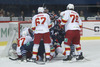 Ville Lajunen (no.47) of Jokerit Helsinki, Linus Omark (no.67) of Jokerit Helsinki, 78 during match of Ice hockey KHL, Kontinental Hockey League, between KHL Medvescak Zagreb and Jokerit Helsinki. KHL ice hokey match between KHL Medvescak Zagreb, Croatia, and Jokerit Helsinki, Finland, was played in Dom Sportova Arena in Zagreb, Croatia, on Saturday, 22nd of November 2014.
