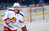 Linus Omark (no.67) of Jokerit Helsinki during warmup before start of the match of fore last round of Ice hockey KHL, Kontinental Hockey League, between KHL Medvescak Zagreb and Jokerit Helsinki. KHL ice hokey match between KHL Medvescak Zagreb, Croatia, and Jokerit Helsinki, Finland, was played in Dom Sportova Arena in Zagreb, Croatia, on Sunday, 22nd of February 2015.
