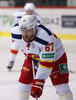 Linus Omark (no.67) of Jokerit Helsinki during match of fore last round of Ice hockey KHL, Kontinental Hockey League, between KHL Medvescak Zagreb and Jokerit Helsinki. KHL ice hokey match between KHL Medvescak Zagreb, Croatia, and Jokerit Helsinki, Finland, was played in Dom Sportova Arena in Zagreb, Croatia, on Sunday, 22nd of February 2015.
