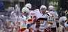 Linus Omark (no.67) of Jokerit Helsinki on bench waiting for exchange during match of fore last round of Ice hockey KHL, Kontinental Hockey League, between KHL Medvescak Zagreb and Jokerit Helsinki. KHL ice hokey match between KHL Medvescak Zagreb, Croatia, and Jokerit Helsinki, Finland, was played in Dom Sportova Arena in Zagreb, Croatia, on Sunday, 22nd of February 2015.
