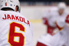 Topi Jaakola (no.6) of Jokerit during match of regular season Ice hockey KHL, Kontinental Hockey League, between KHL Medvescak Zagreb and Jokerit Helsinki. KHL ice hokey match between KHL Medvescak Zagreb, Croatia, and Jokerit Helsinki, Finland, was played in Dom Sportova Arena in Zagreb, Croatia, on Monday, 4th of January 2016.
