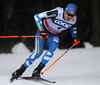 Martti Jylhae of Finland skiing during qualification for men sprint race of Viessmann FIS Cross country skiing World cup in Planica, Slovenia. Men sprint race of Viessmann FIS Cross country skiing World cup was held on Saturday, 16th of January 2016 in Planica, Slovenia.
