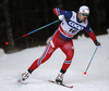 Sondre Turvoll Fossli of Norway skiing during qualification for men sprint race of Viessmann FIS Cross country skiing World cup in Planica, Slovenia. Men sprint race of Viessmann FIS Cross country skiing World cup was held on Saturday, 16th of January 2016 in Planica, Slovenia.
