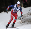 Paal Golberg of Norway skiing during qualification for men sprint race of Viessmann FIS Cross country skiing World cup in Planica, Slovenia. Men sprint race of Viessmann FIS Cross country skiing World cup was held on Saturday, 16th of January 2016 in Planica, Slovenia.
