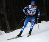 Toni Ketelae of Finland skiing during qualification for men sprint race of Viessmann FIS Cross country skiing World cup in Planica, Slovenia. Men sprint race of Viessmann FIS Cross country skiing World cup was held on Saturday, 16th of January 2016 in Planica, Slovenia.
