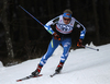 Juho Mikkonen of Finland skiing during qualification for men sprint race of Viessmann FIS Cross country skiing World cup in Planica, Slovenia. Men sprint race of Viessmann FIS Cross country skiing World cup was held on Saturday, 16th of January 2016 in Planica, Slovenia.
