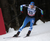 Karri Hakala of Finland skiing during qualification for men sprint race of Viessmann FIS Cross country skiing World cup in Planica, Slovenia. Men sprint race of Viessmann FIS Cross country skiing World cup was held on Saturday, 16th of January 2016 in Planica, Slovenia.
