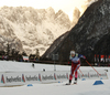 Astrid Uhrenholdt Jacobsen of Norway skiing during qualification for women sprint race of Viessmann FIS Cross country skiing World cup in Planica, Slovenia. Women sprint race of Viessmann FIS Cross country skiing World cup was held on Saturday, 16th of January 2016 in Planica, Slovenia.
