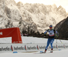 Leena Nurmi of Finland skiing during qualification for women sprint race of Viessmann FIS Cross country skiing World cup in Planica, Slovenia. Women sprint race of Viessmann FIS Cross country skiing World cup was held on Saturday, 16th of January 2016 in Planica, Slovenia.
