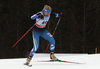 Andrea Julin of Finland skiing during qualification for women sprint race of Viessmann FIS Cross country skiing World cup in Planica, Slovenia. Women sprint race of Viessmann FIS Cross country skiing World cup was held on Saturday, 16th of January 2016 in Planica, Slovenia.
