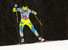 Barbara Jezersek of Slovenia skiing during qualification for women sprint race of Viessmann FIS Cross country skiing World cup in Planica, Slovenia. Women sprint race of Viessmann FIS Cross country skiing World cup was held on Saturday, 16th of January 2016 in Planica, Slovenia.
