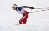 Ingvild Flugstad Oestberg of Norway skiing during qualification for women sprint race of Viessmann FIS Cross country skiing World cup in Planica, Slovenia. Women sprint race of Viessmann FIS Cross country skiing World cup was held on Saturday, 16th of January 2016 in Planica, Slovenia.
