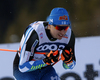 Martti Jylhae of Finland skiing during finals of the men sprint race of Viessmann FIS Cross country skiing World cup in Planica, Slovenia. Men sprint race of Viessmann FIS Cross country skiing World cup was held on Saturday, 16th of January 2016 in Planica, Slovenia.
