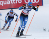 Martti Jylhae of Finland skiing during qualification for men sprint race of Viessmann FIS Cross country skiing World cup in Planica, Slovenia. Men sprint race of Viessmann FIS Cross country skiing World cup was held on Saturday, 16th of January 2016 in Planica, Slovenia.
