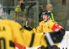 Scorer Miikka Pitkanen (Kalpa Kuopio) during the Champions Hockey League match between UPC Vienna Capitals and Kalpa Kuopio at the Albert Schultz Arena, Vienna, Austria on 2016/09/11.
