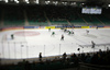 Players during Champions Hockey League match between Olimpija Ljubljana, Ljubljana, Slovenia and TPS Turku, Turku, Finland. Champions Hockey League match between Olimpija Ljubljana and TPS Turku was played in Tivoli arena in Ljubljana, Slovenia, on Thursday, 8th of September 2022.