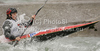 Nina Bizjak of Slovenia during International ICF slalom Tacen 2010 white water kayaking race. International ICF slalom Tacen 2010 white water kayak race was held on Saturday, 15th of May 2010 in Tacen, Slovenia.
