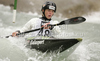 Pavlina Zastierova of Czech during International ICF slalom Tacen 2010 white water kayaking race. International ICF slalom Tacen 2010 white water kayak race was held on Saturday, 15th of May 2010 in Tacen, Slovenia.
