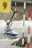 Carole Bouzidi of France during International ICF slalom Tacen 2010 white water kayaking race. International ICF slalom Tacen 2010 white water kayak race was held on Saturday, 15th of May 2010 in Tacen, Slovenia.
