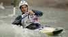 Ambroz Mikelj of Slovenia during International ICF slalom Tacen 2010 white water kayaking race. International ICF slalom Tacen 2010 white water kayak race was held on Saturday, 15th of May 2010 in Tacen, Slovenia.
