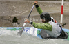 Jernej Zupan of Slovenia during International ICF slalom Tacen 2010 white water kayaking race. International ICF slalom Tacen 2010 white water kayak race was held on Saturday, 15th of May 2010 in Tacen, Slovenia.
