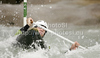 Martin Thomas of France during International ICF slalom Tacen 2010 white water kayaking race. International ICF slalom Tacen 2010 white water kayak race was held on Saturday, 15th of May 2010 in Tacen, Slovenia.
