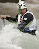 Jonathan Marc of France during International ICF slalom Tacen 2010 white water kayaking race. International ICF slalom Tacen 2010 white water kayak race was held on Saturday, 15th of May 2010 in Tacen, Slovenia.

