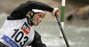 Dejan Stevanovic of Slovenia during International ICF slalom Tacen 2010 white water kayaking race. International ICF slalom Tacen 2010 white water kayak race was held on Saturday, 15th of May 2010 in Tacen, Slovenia.
